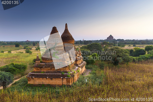 Image of Bagan buddha tower at day