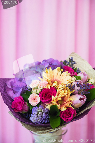 Image of beautiful wedding bouquet