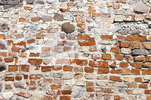 Image of wall of an old building