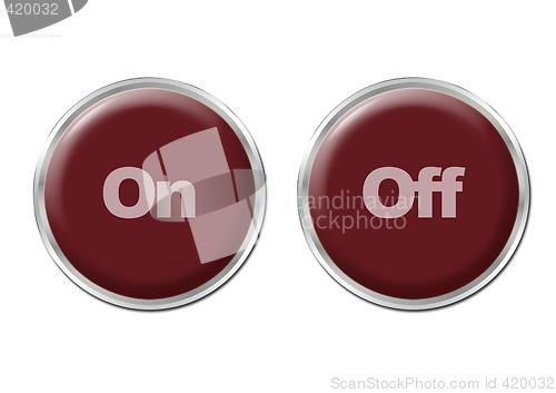 Image of Buttons On Off