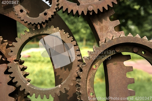 Image of Old gears and cogs