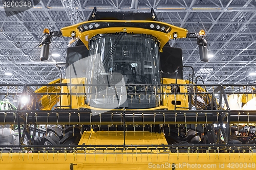 Image of Closeup photo of an agricultural equipment