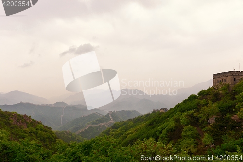 Image of The Great Wall of China at Badaling