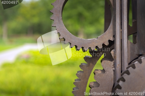 Image of Old gears and cogs