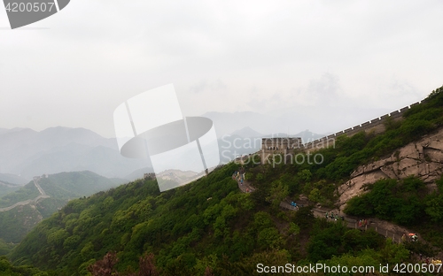 Image of The Great Wall of China at Badaling