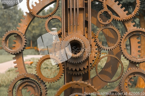 Image of Old gears and cogs