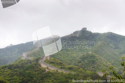 Image of The Great Wall of China at Badaling