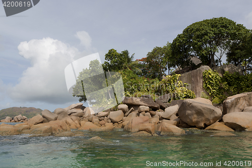 Image of Tropical island at the Indian Ocean, Seychelles