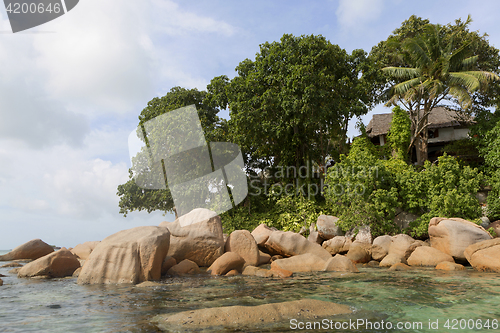 Image of Tropical island at the Indian Ocean, Seychelles