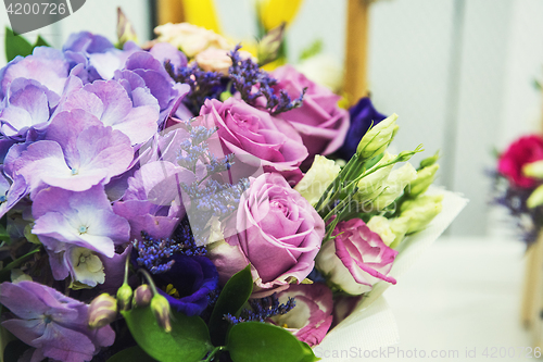 Image of beautiful wedding bouquet