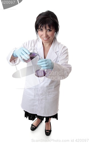 Image of Smiling scientist