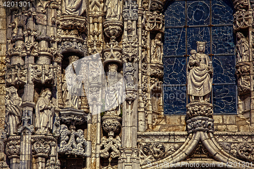 Image of Lisbon - detail Jeronimos Monastery 
