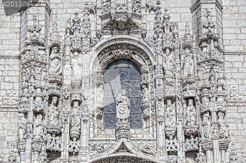 Image of Lisbon - detail Jeronimos Monastery 