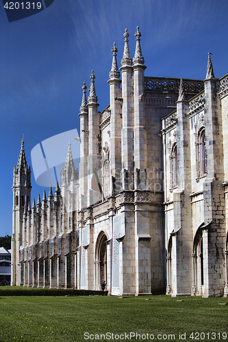 Image of Lisbon - detail Jeronimos Monastery 