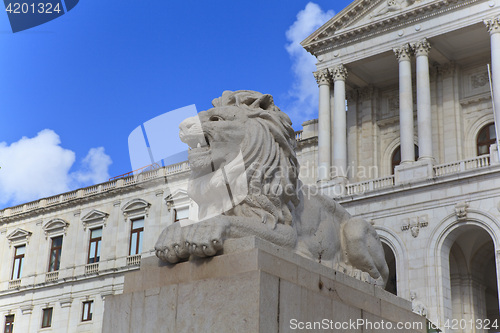 Image of Monumental Portuguese Parliament 