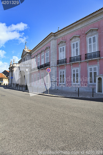 Image of Street  in old town of Lisbon, Portugal