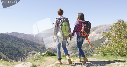 Image of Young people holding hands