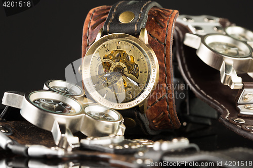 Image of unusual watches. several alternatives dials