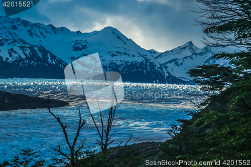 Image of Snowy countryside in Chile