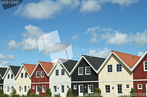 Image of Houses in a village in Denmark