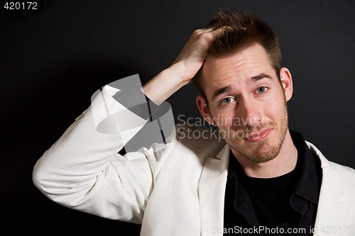 Image of Stress businessman