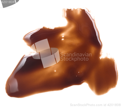 Image of liquid chocolate