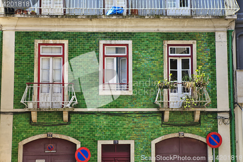 Image of Old building in Lisbon, Portugal