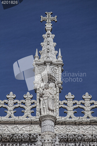 Image of Lisbon - detail Jeronimos Monastery 