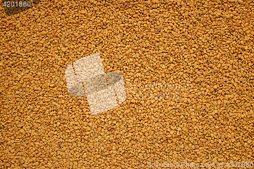 Image of Fenugreek seeds background