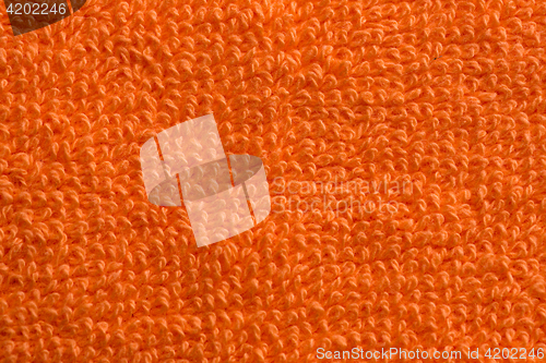 Image of close up of bath towel terrycloth background