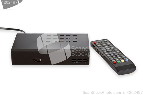 Image of Satellite Receiver with Remote control