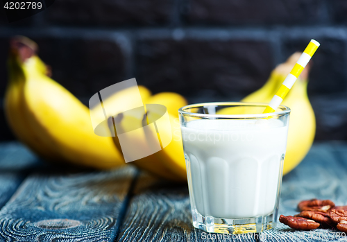 Image of banana yogurt