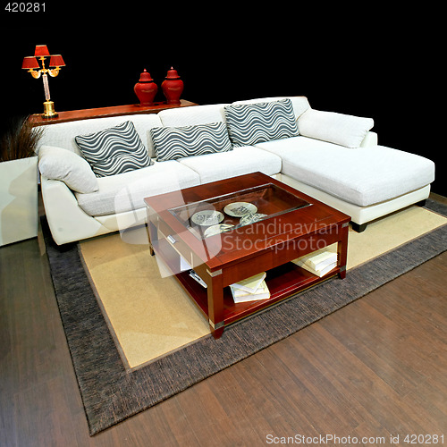 Image of Living space white