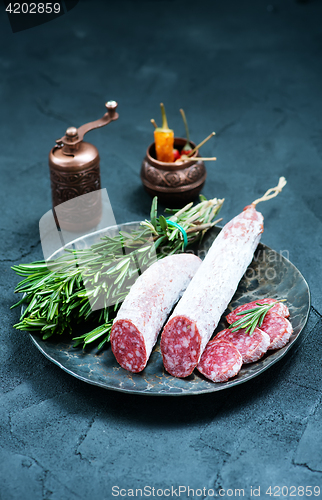 Image of salami