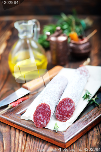 Image of salami