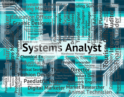 Image of Systems Analyst Indicates Analyze Computing And Occupations