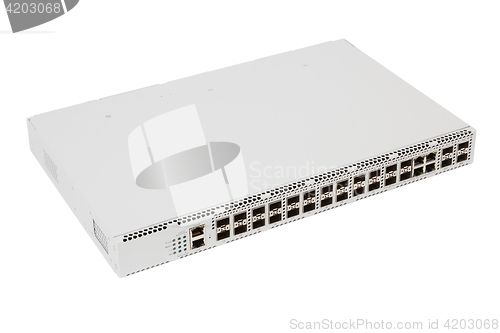 Image of Gigabit Ethernet switch with SFP slot