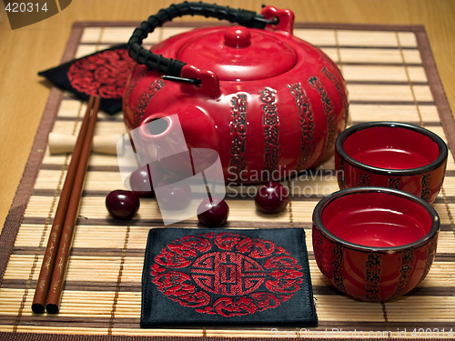 Image of Sake drinking set