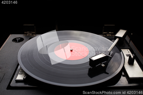 Image of Photography of old music player