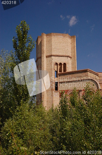 Image of Lost city. Near Chernobyl area. Modern ruins. Ukraine