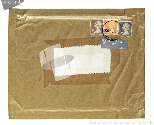 Image of Vintage looking Letter envelope