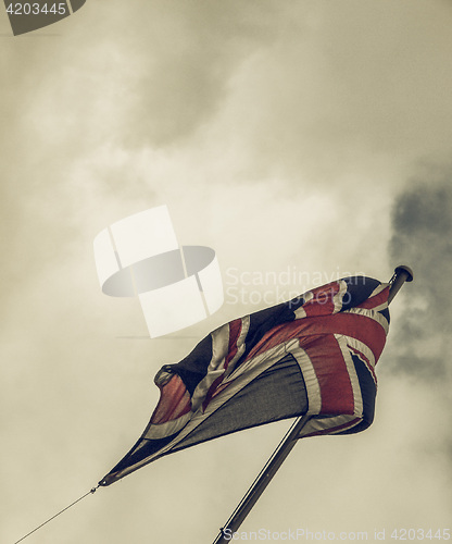 Image of Vintage looking UK Flag