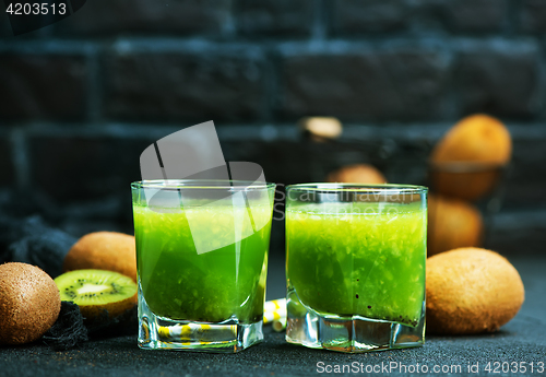 Image of kiwi smoothie