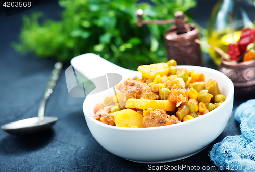 Image of fried vegetables