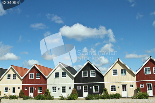 Image of Houses in a village in Denmark