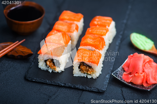 Image of sushi