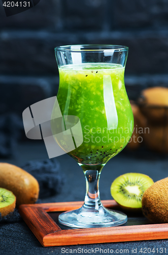 Image of kiwi smoothie