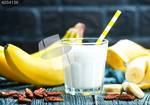 Image of banana yogurt