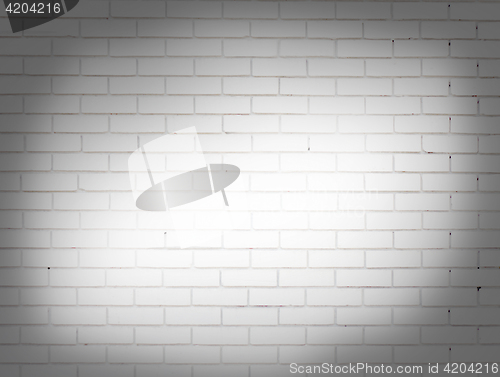 Image of White brickwall