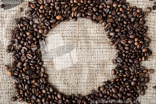 Image of the coffee grains